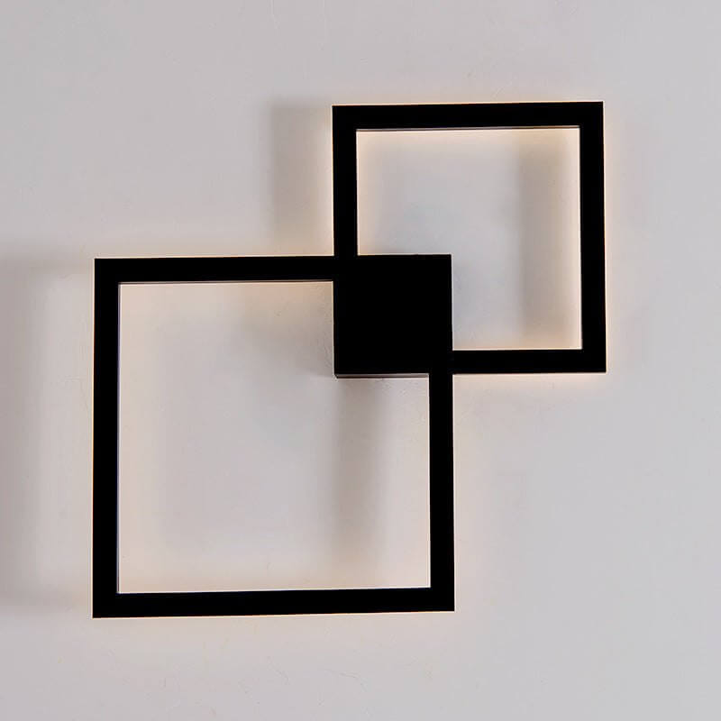 Modern Creative Geometric Square Aisle Wall Decoration LampsModern Creative Geometric Square Aisle Wall Decoration Lamps