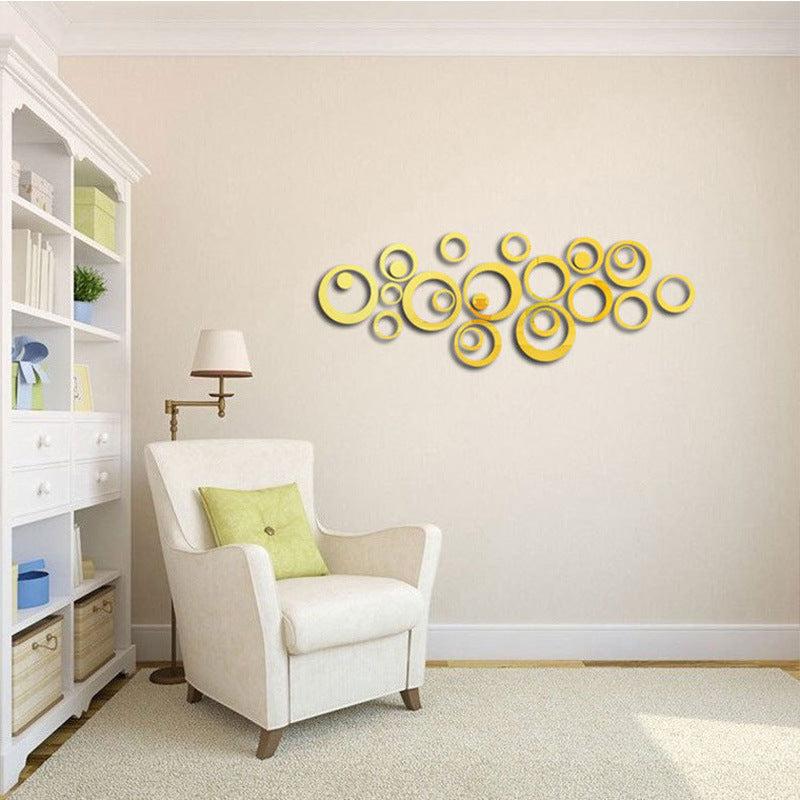 Acrylic Diy Decorative Mirror Wall StickerAcrylic Diy Decorative Mirror Wall Sticker