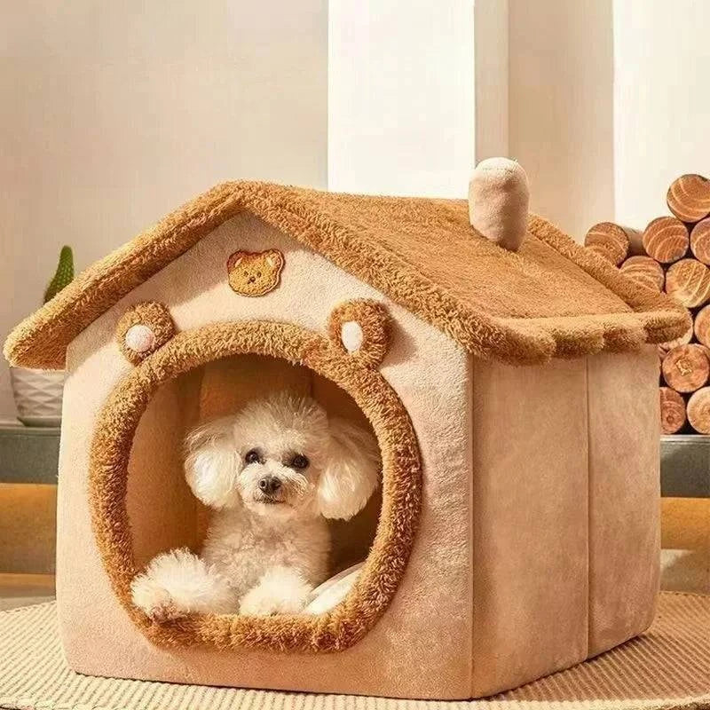 Soft Cats/Dogs Bed Deep Sleep Small Dog/Cat Winter House with RemovablSoft Cats/Dogs Bed Deep Sleep Small Dog/Cat Winter House