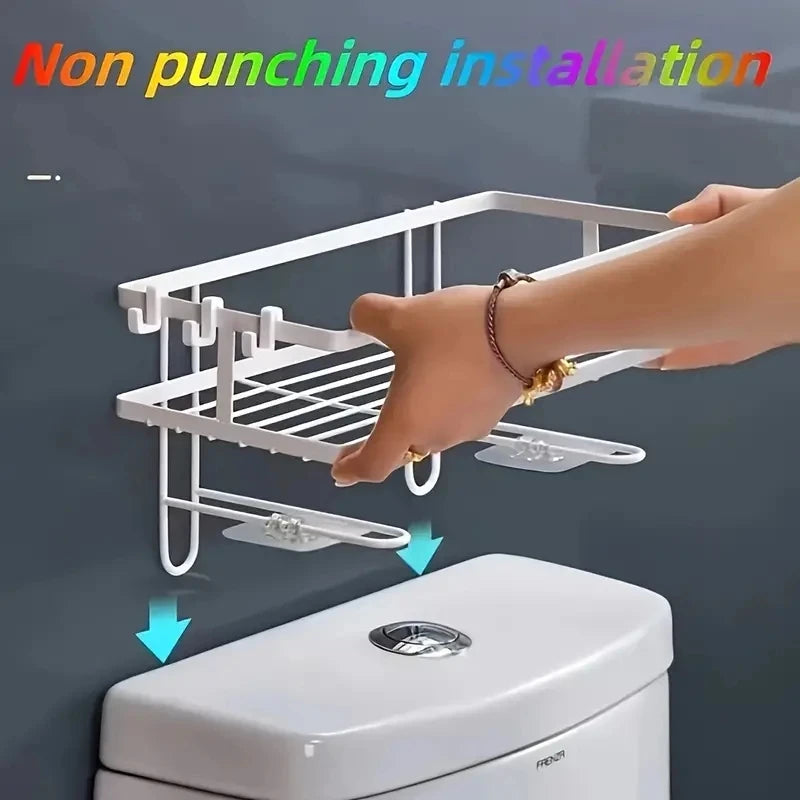 Bathroom Over The Toilet Storage Shelf Bathroom Storage Organizer BathToilet Storage Shelf Bathroom Storage Organizer Bathroom Storage Rack Bathroom Accessories