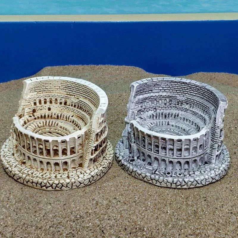 Resin Roman Colosseum Mini Size Figurine Sculpture Ancient ArchitecturResin Roman Colosseum Mini Size Figurine Sculpture Ancient Architecture Home Decoration Ornament Vintage Art Gift