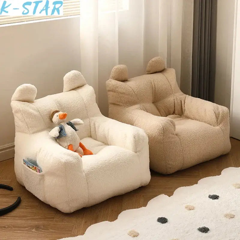 K-STAR Cute Lazy Mini Sofa for Cartoon Children Reading Seat Baby Sofa