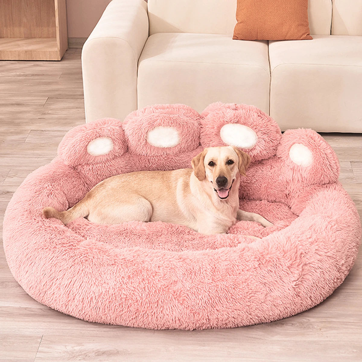 Fluffy Dog Bed Large Pet Products Dogs Beds Small Sofa Baskets Pets KeFluffy Dog Bed Large Pet Products Dogs Beds Small Sofa Baskets Pets Kennel Mat Puppy Cats Supplies Basket Blanket Accessories