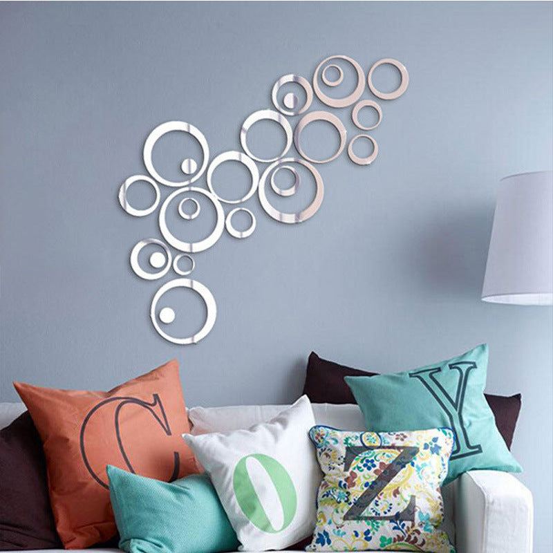 Acrylic Diy Decorative Mirror Wall StickerAcrylic Diy Decorative Mirror Wall Sticker